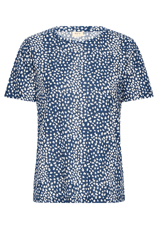 Fransa FRHAZEL TEE 2 T-shirt T-shirts & toppar Dam Blå L