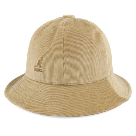 Kangol - Kg Cord Casual Beige Bucket Bucket Beige Hat - @ Hatstore