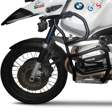 Kollisjonsstenger Snell PRO Adventure Mattsvart - BMW R 1150 GS Adventure ABS 2002-2005