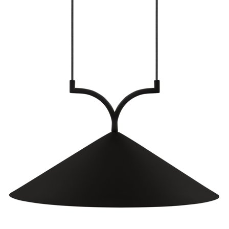 Globen lighting Curve riippuvalaisin 50 cm, musta