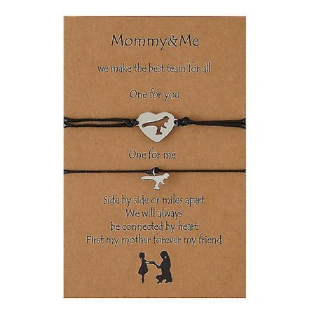 Bedste ven halskæder justerbare armbånd måne stjerne knude hjerte venskab armbånd løfte matchende armbånd gaver til kvinder piger par ven