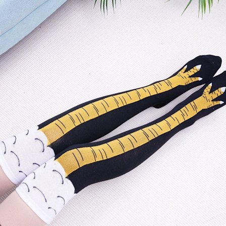 3D Chicken Leg Socks Knee-High-Stoc