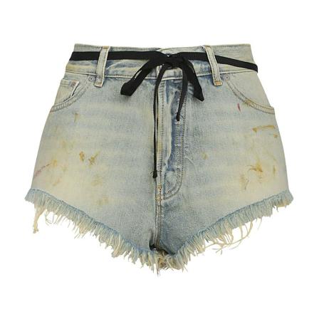 Maison Margiela Denim Shorts Blå, Dame
