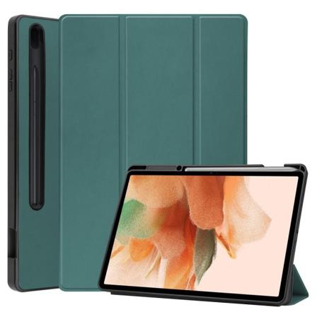 Etui Kompatibel med Samsung Galaxy S7 lite T730/T735 12,4 tommer, Slim med Stativfunktion, Blomst