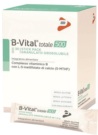 B-vital Totale 500 30 Stick Pack da 1,2 g