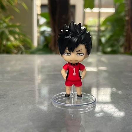 Q-Style Anime Chibi-Style Mini Figurer - Samleobjekt Karakterstatuer Egnet for Anime-fans, Søt Skrivebordsdekor & Bil, Multi-Karakter Coll[D]