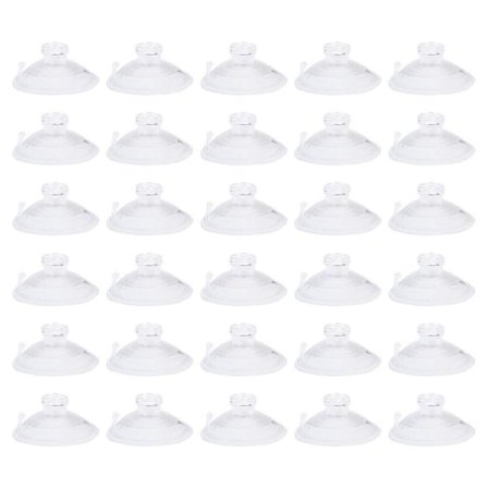 30 stk. kraftige sugekopper glas små sugekopper glasbord sugekopper sugeskåle ballon sugekopper mini