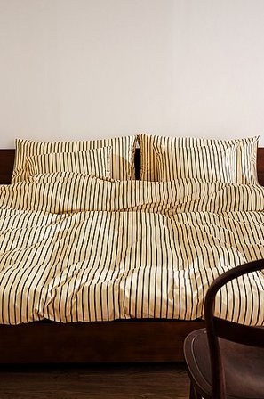 Jotex - Pussilakanasetti Parivuode Orgaaninen Keltainen/ruskea Keltainen/ruskea - SIMA - Osta Parisängyt Jotex