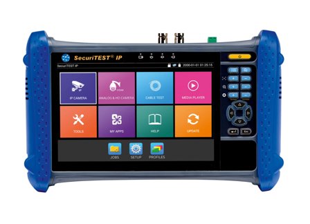 Elma SecuriTest IP Kamera Tester 10 GB, 7" berøringsfølsom skærm, Alarm & sikkerhed