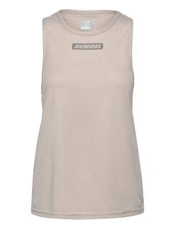 Hmlte Tola Tanktop Top Ærmeløs Top Grå Hummel