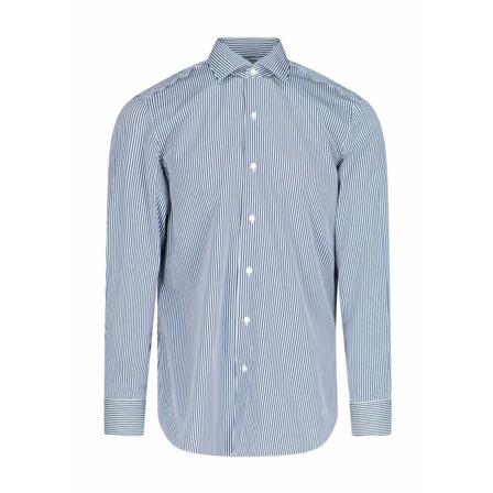 Finamore Men`s Shirt , Blauw , Heren , Maat: M