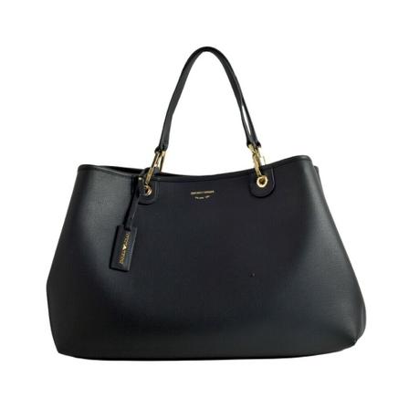 Emporio Armani Shoulder Bags Sort, Dame Skuldertasker, Størrelse: ONE Size