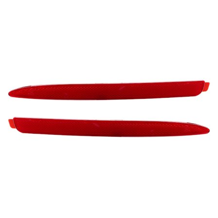 1 par ABS venstre og høyre bakre støtfangerreflektor for Skoda Octavia 10-14