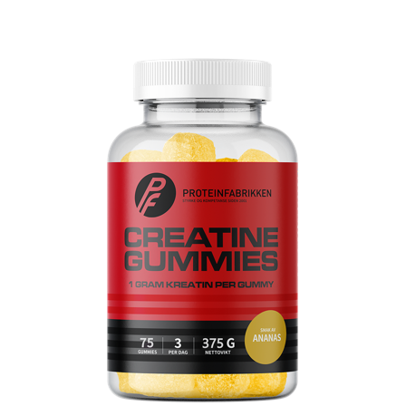 Proteinfabrikken Kreatin Gummies 75 gummies Pineapple