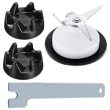 9704230 Blenderkobling, reservedeler for KitchenAid, 4-bladet blenderblad og blenderkobling Wi-AH