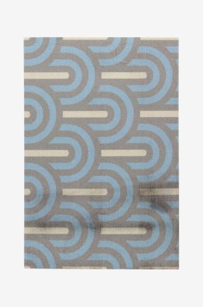 InHouse Group - Ovimatto ARCH - Sininen - Ovi- & porrasmatot - 60X90 - - Homeroom