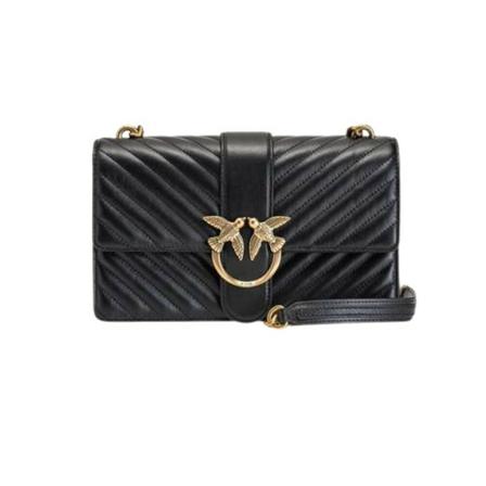 Pinko, Shoulder Bags Czarny, Kobieta, Rozmiar: ONE Size