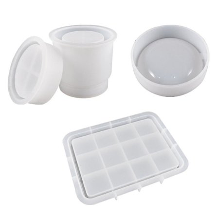 DIY beholderbakke silikoneforme epoxy støbeform askebægerfremstillingsartikler