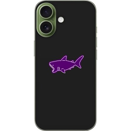 Kompatibelt Mobildeksel til Apple iPhone 17 Lila hai