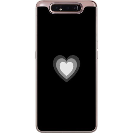 Yhteensopiva Puhelinkuori Samsung Samsung Galaxy A80 Soft Glow Heart