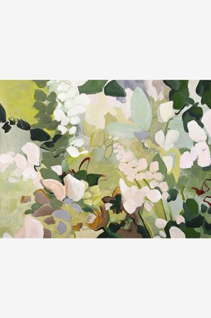 Malerifabrikken - Green Garden / Blandad målning / 120 X 90 cm - Grön - Tavlor - 120X90 - Från Homeroom