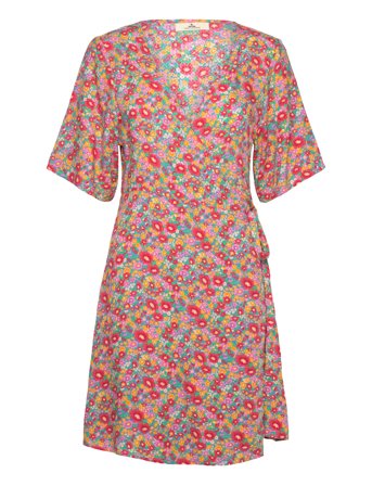 Rip Curl | Las Dalias Ditsy Wrap Dress | XL