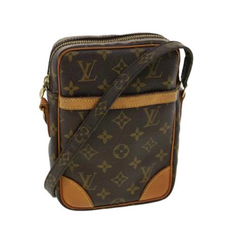 Louis Vuitton Vintage, Pre-owned Canvas louis-vuitton-bags Bruin, Dames, Maat:ONE Size