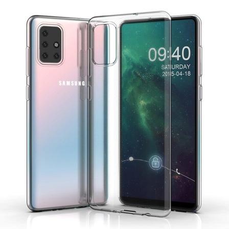 Ultratyndt gennemsigtigt etui til Samsung Galaxy A71 Transparent