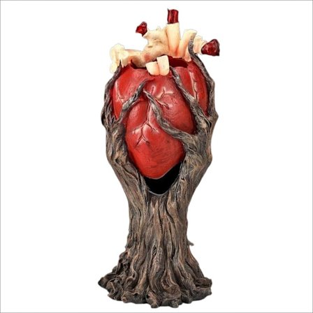 Hjerte Model Dekoration Orgel Håndværk Hjerte Skulptur