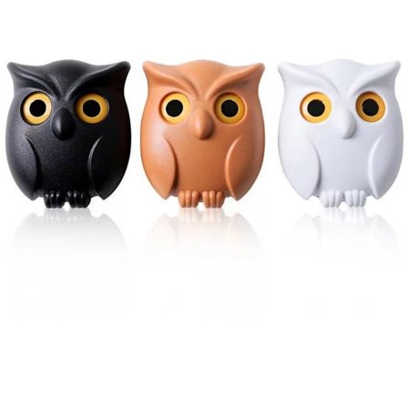 Ugle Nøglekrog, Nøgleringskroge med Selvklæbende, Dekorativ Vægkrog Nøglering, til Ophængning af Nøgler derhjemme, til Ophængning af Nøgler på 