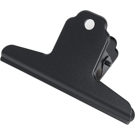 Pakke Bulldog Clips, 100mm Store Metalhængsel Clips, Metal Bulldog Binder Clips, 4 Tommer Sort Bulldog Papirklemme Klemme, Bulldog Binder Clips 