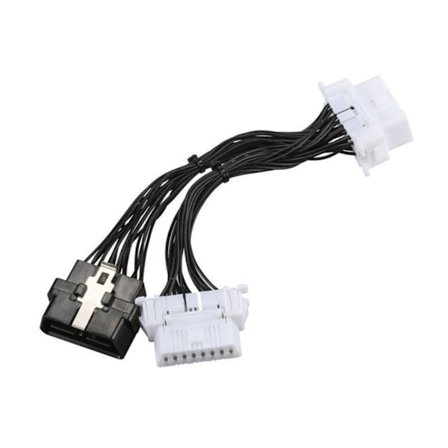 Splitterförlängningskabel En hane till två hona Y-kabel