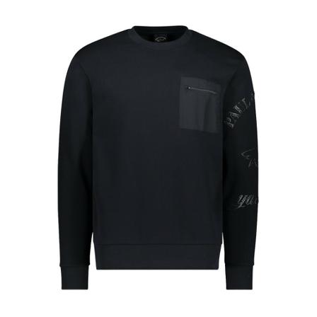 Paul & Shark Sweatshirts Hoodies Sort, Herre