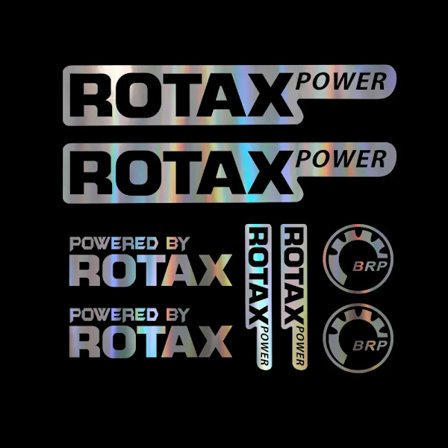 Deler for drevet av ROTAX, Ski-Doo, BRP, Can-Am, emblemklistremerke