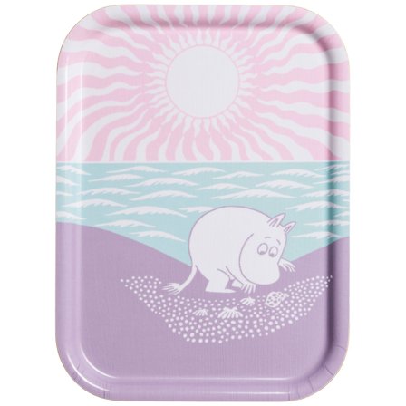 Arabia Mumin En dag på stranden bricka 27x20 cm | Dukning & Servering > Mumin | Bagaren och Kocken