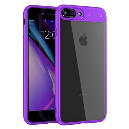 Coque - EF CONNECTION - för iPhone 8 Plus - TPU - Stötskydd - Lila