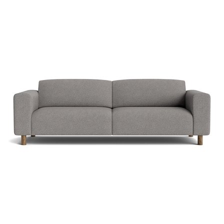 Toledo 3 personers sofa - Loop Grå - 237x88x78 - Sofa, 3 personers sofa