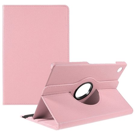 SKALO Samsung Galaxy Tab A11+ 360 Litchi Cover - Pink