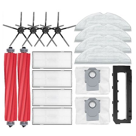 Huvudborste, Sidoborste, Filter, Mopp för S7 Maxv / S7 Maxv Plus / S7 Maxv Ultra / G10s/g10s Pro Robot P