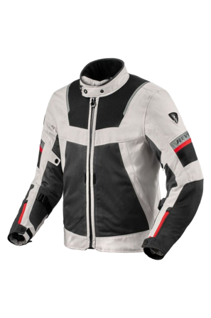 Motorjas Rev'It! Tornado 4 H2O Zilver/Zwart S