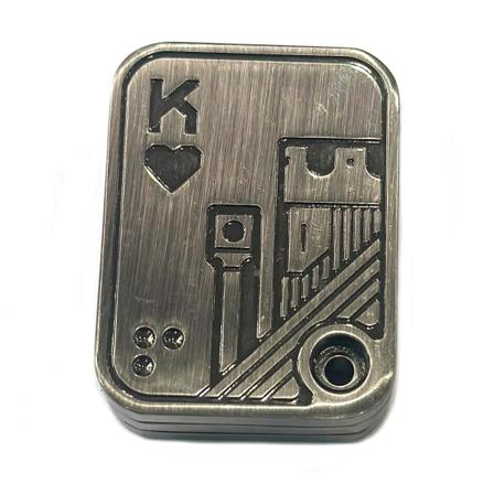 Pokerkort Fidget Slider för Stresslindring Antistress Avslappnande Kulor Leksak för Barn Vuxna