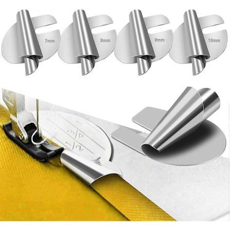 Yleiskäyttöinen ompelun rullapäärmäysjalkasarja, 3-10 mm leveä kapea rullapäärmepaininjalka päärmäysjalka saumaohjain ompelukoneen lisävaruste