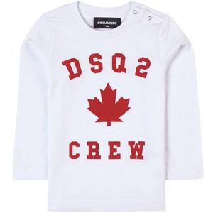 Kids - Dsquared2 White Logo T-Shirt - Tops - 24 months - White