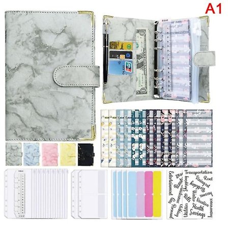 A6 Budget Binder Kontantkuvert Planner System Organizer Med Budget Pengar Kuvert