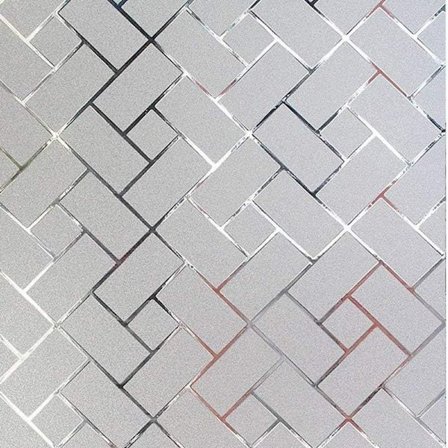 Vinduefolie selvklæbende uigennemsigtig privatlivsfolie frostet glasfolie statisk