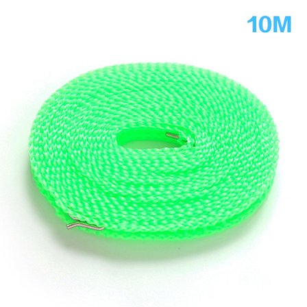 Udendørs tøjsnor Nylon skridsikker vaskesnor vindtæt