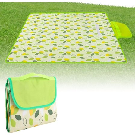 Picknickfilt 200 X 200 Cm Strandfilt Campingfilt Med Handtag Vattentät Stor Picknickfilt För Familj, Strand, Vandring, Cam