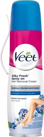 Veet Spray-on hårfjerningscreme 150 ml, Skincare, Hårfjerning, Hårfjerningscreme