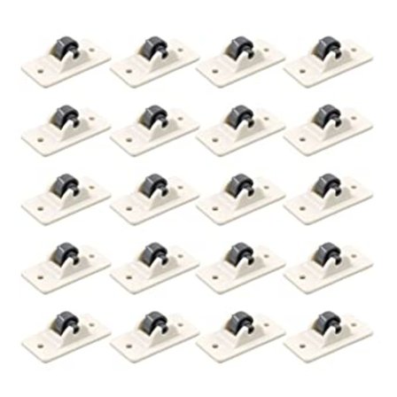 20-pakning Mini selvklebende hjul, små selvklebende hjul,