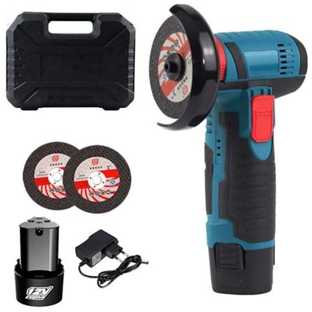 Mini trådløs vinkelsliper, 12V trådløs vinkelsliper for sliping og kutting, polering_max